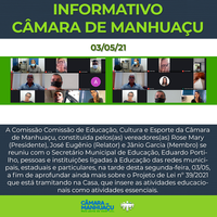 Informativo Câmara - 03/05