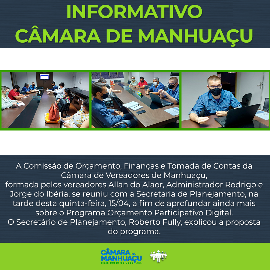 Informativo Câmara - 15/04