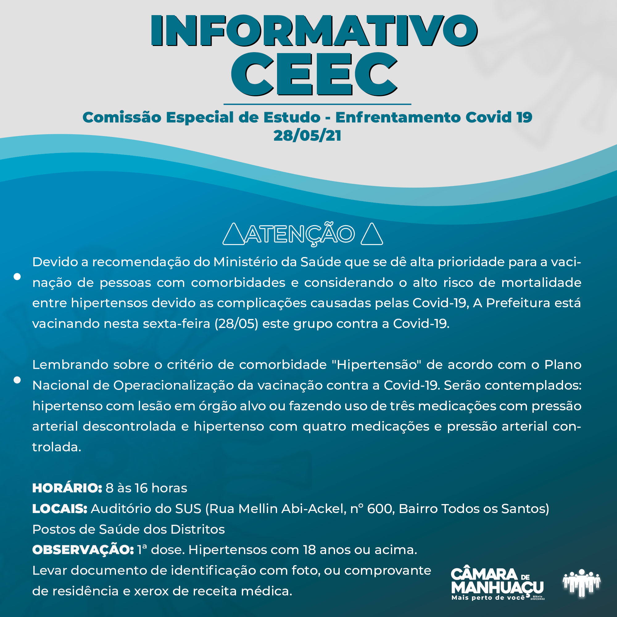 Informativo Câmara - 28/05