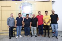 Câmara de Manhuaçu recebe visita do Presidente da Câmara de Ipanema