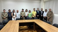 Vereadores participam de reunião no 11º Batalhão da Polícia Militar